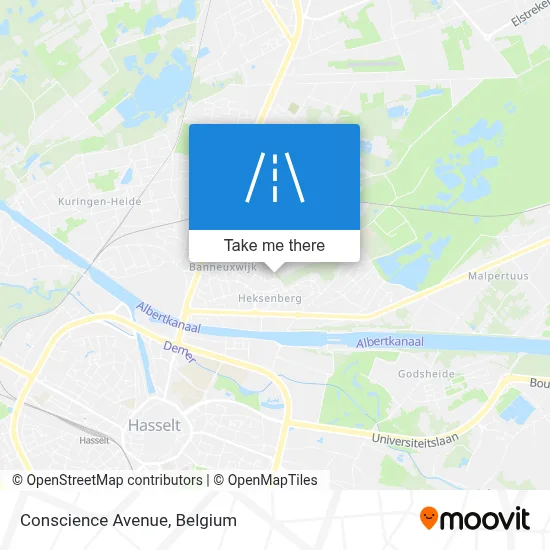 Conscience Avenue map