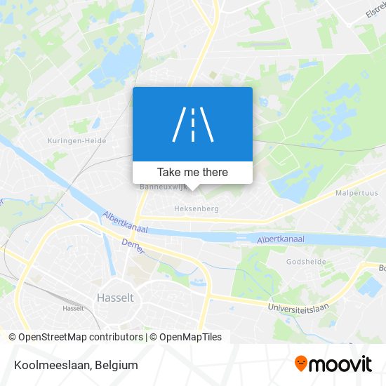 Koolmeeslaan map