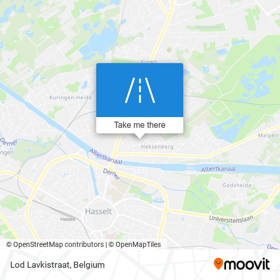 Lod Lavkistraat map