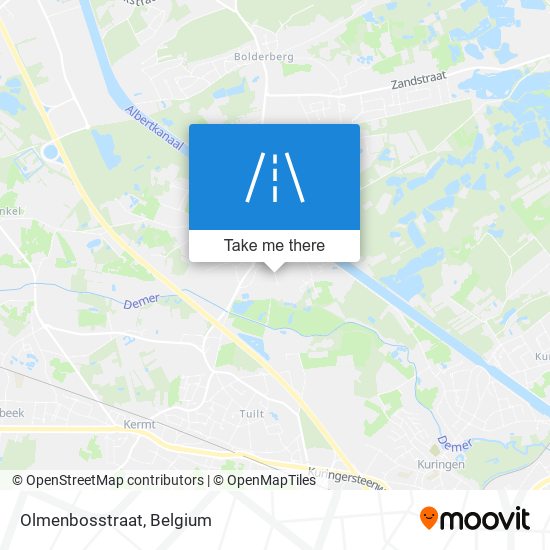 Olmenbosstraat map