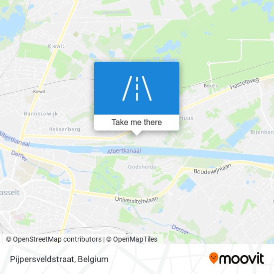 Pijpersveldstraat map
