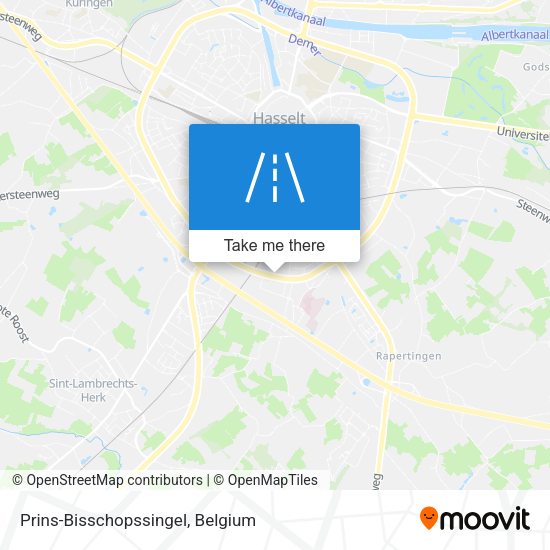 Prins-Bisschopssingel map