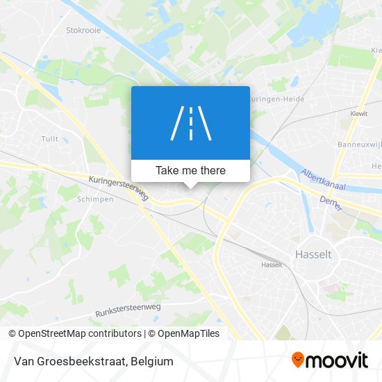 Van Groesbeekstraat map