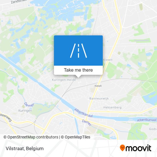 Vilstraat map