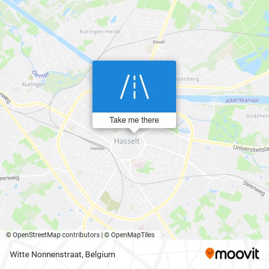 Witte Nonnenstraat map