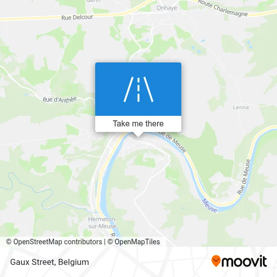 Gaux Street map