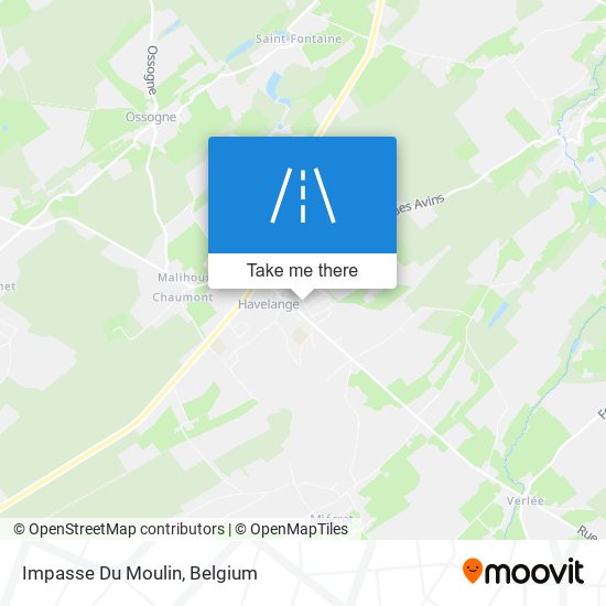 Impasse Du Moulin plan