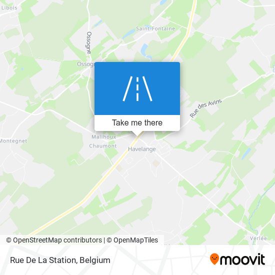 Rue De La Station map