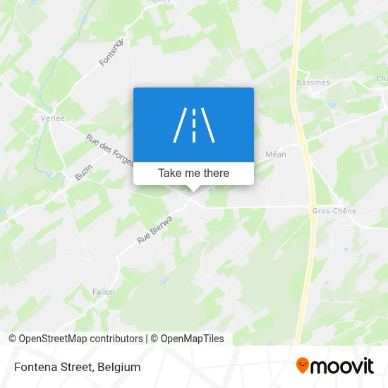 Fontena Street map