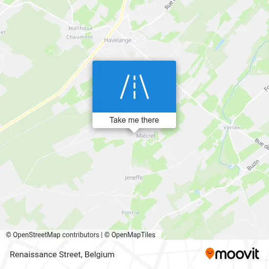 Renaissance Street map