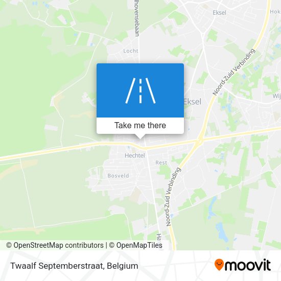 Twaalf Septemberstraat plan