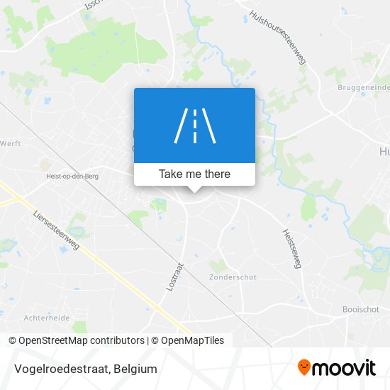 Vogelroedestraat map