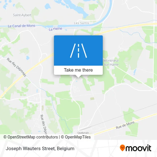 Joseph Wauters Street map