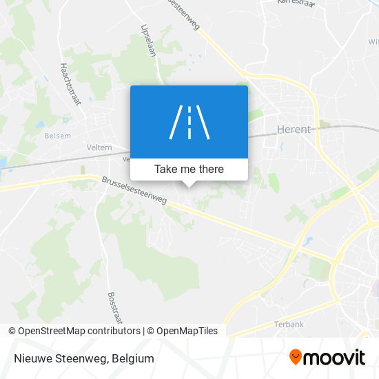 Nieuwe Steenweg map