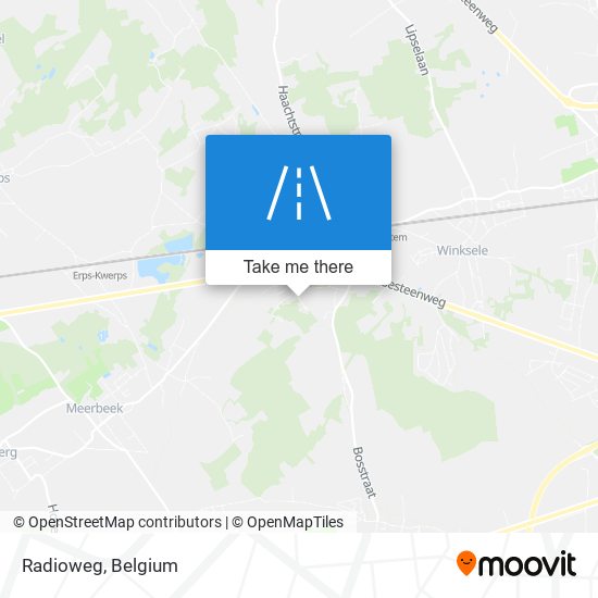 Radioweg map