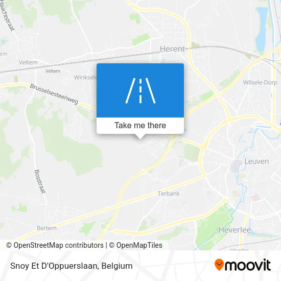 Snoy Et D'Oppuerslaan map