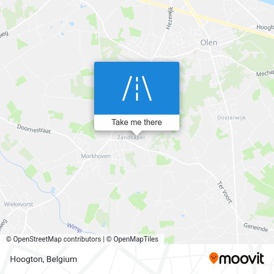 Hoogton map