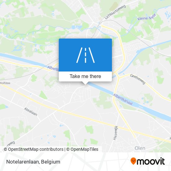 Notelarenlaan map