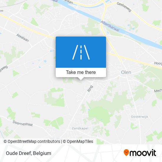 Oude Dreef map