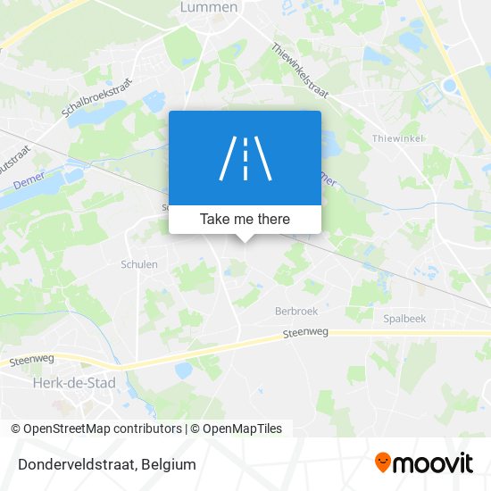 Donderveldstraat map