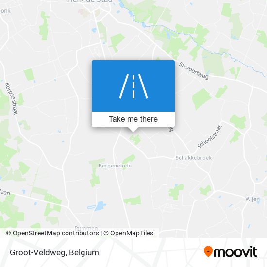 Groot-Veldweg map