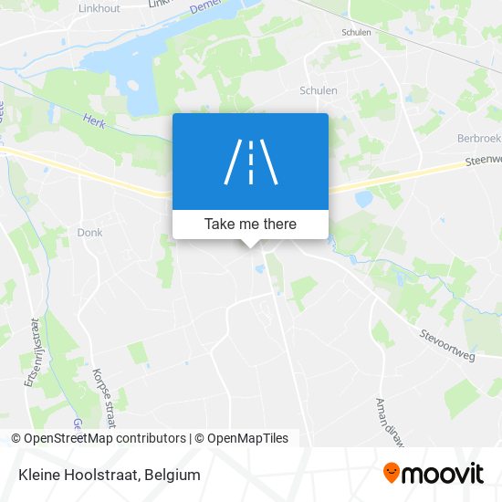 Kleine Hoolstraat map