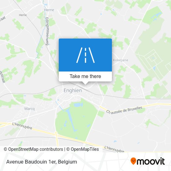 Avenue Baudouin 1er plan