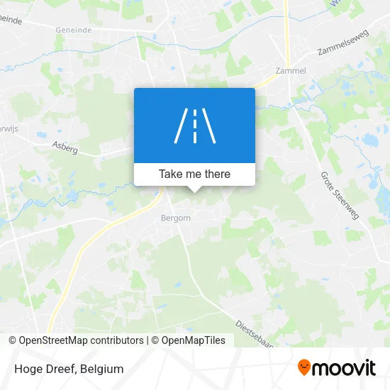 Hoge Dreef map