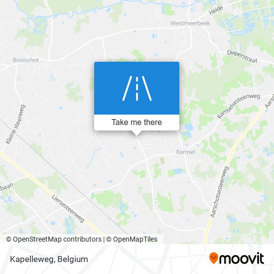 Kapelleweg map