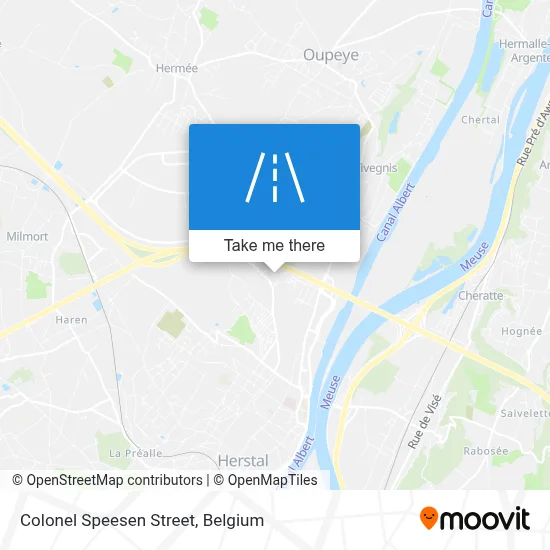 Colonel Speesen Street map