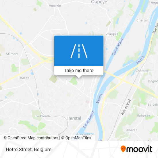 Hêtre Street map