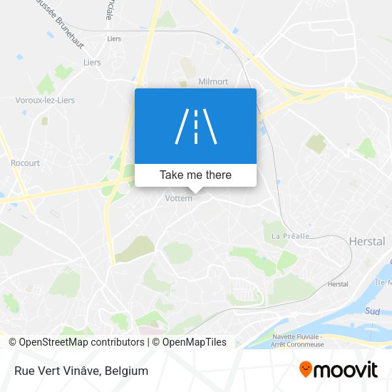 Rue Vert Vinâve plan