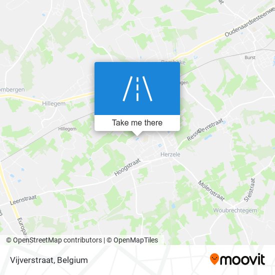 Vijverstraat map