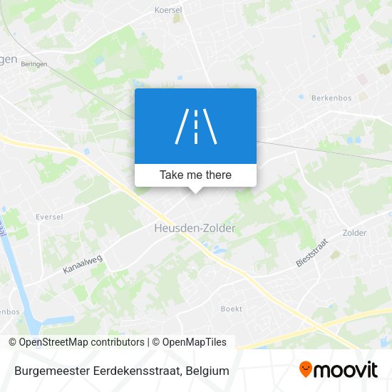 Burgemeester Eerdekensstraat map