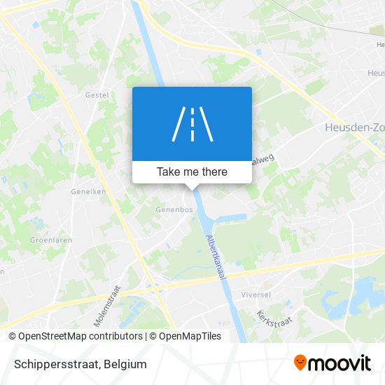 Schippersstraat map