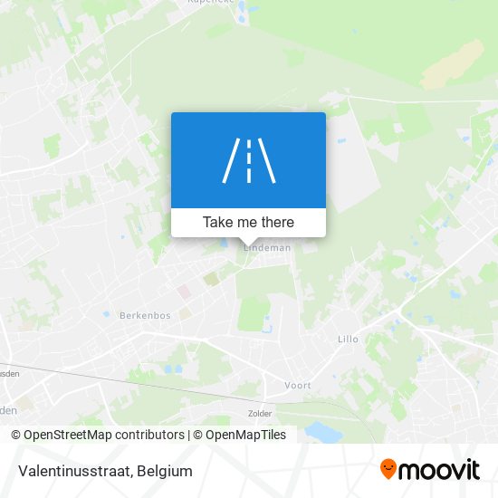 Valentinusstraat map