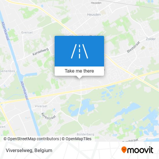 Viverselweg map