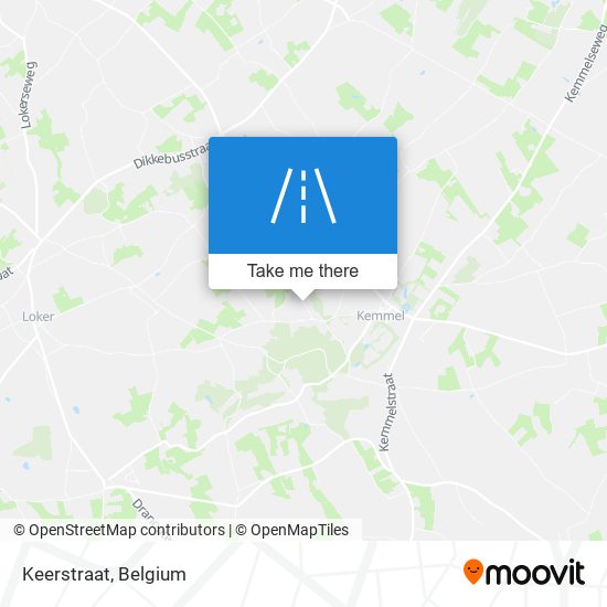 Keerstraat map