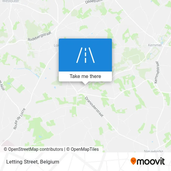 Letting Street map