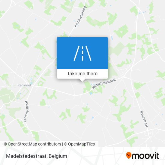 Madelstedestraat map