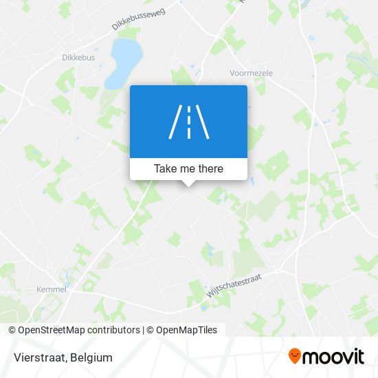 Vierstraat map