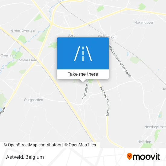 Astveld map