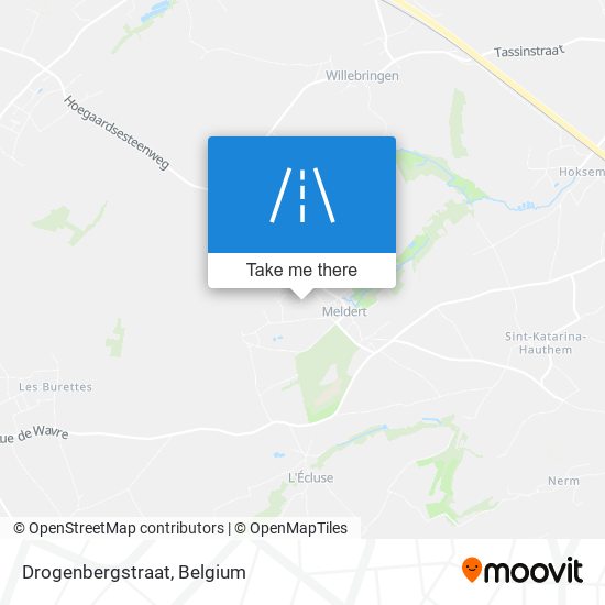 Drogenbergstraat map