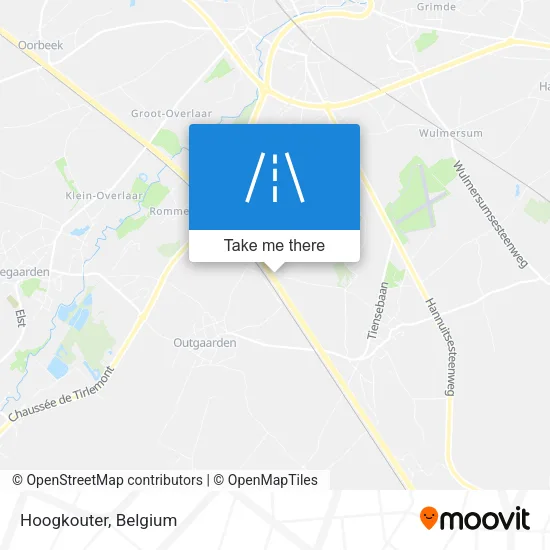 Hoogkouter map