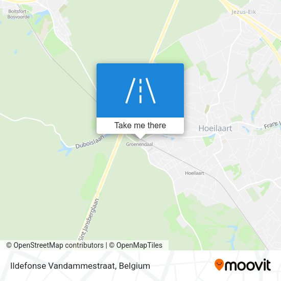 Ildefonse Vandammestraat map