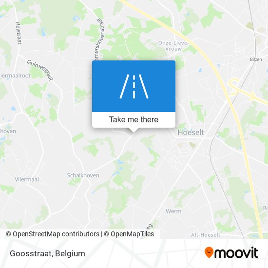 Goosstraat map