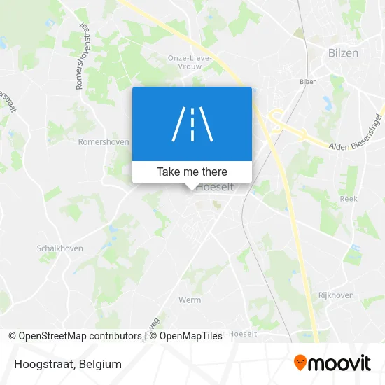Hoogstraat map