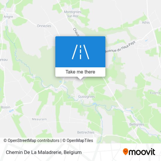 Chemin De La Maladrerie plan