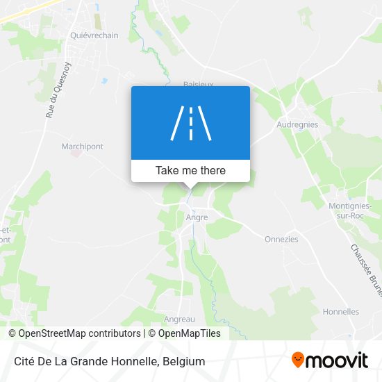 Cité De La Grande Honnelle plan