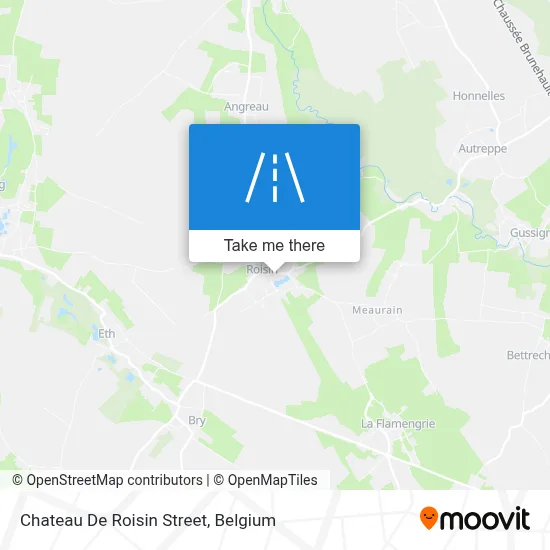 Chateau De Roisin Street map